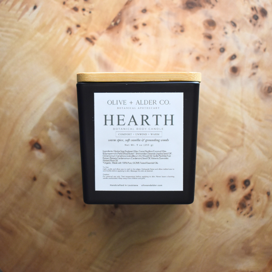 Hearth Collection Body Massage Candles